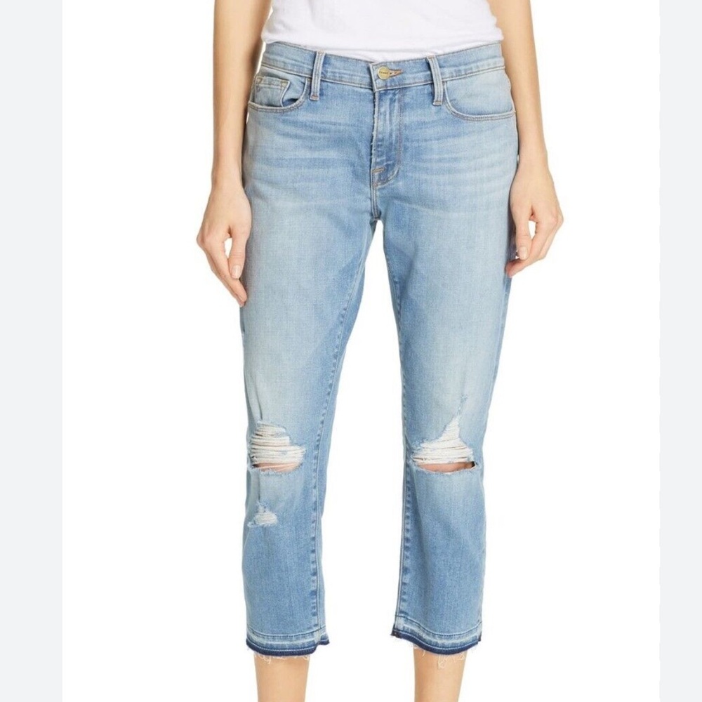 Frame Denim Women's Le Garçon MCCARTNEY Jeans Style‎ LGJCRH779 Denim Size 28